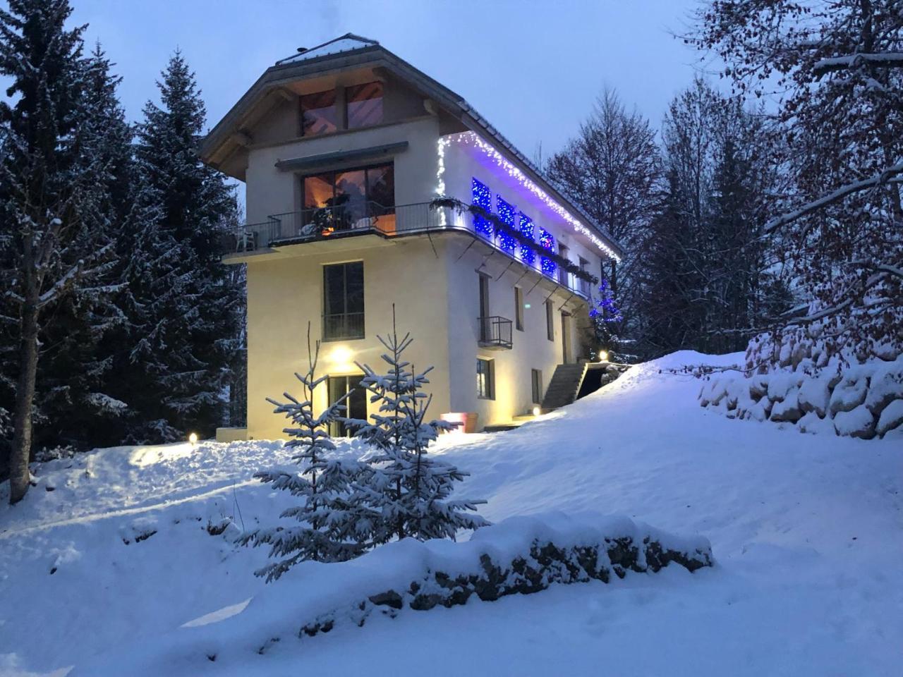 Le Moulin Des Olirics Villa Sallanches Eksteriør bilde