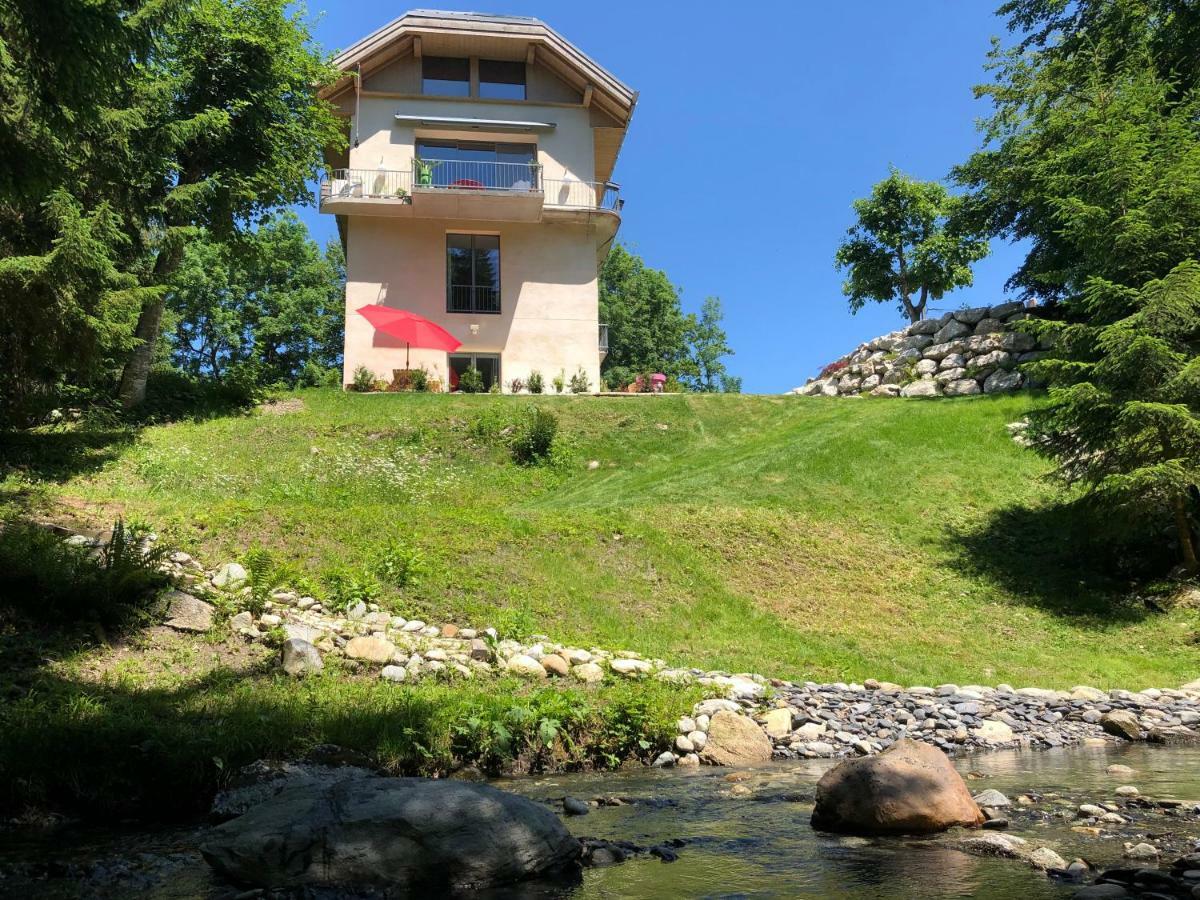 Le Moulin Des Olirics Villa Sallanches Eksteriør bilde