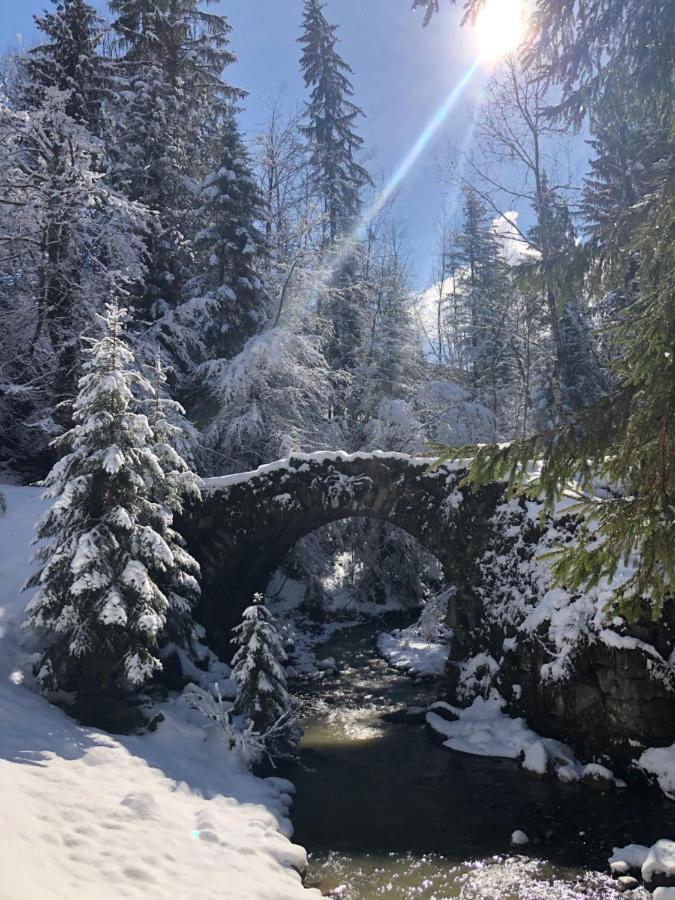 Le Moulin Des Olirics Villa Sallanches Eksteriør bilde